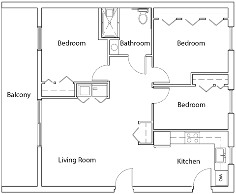 11 Sever Street 1-4 Beds Apartment, Affordable for Rent - Photo Gallery 6